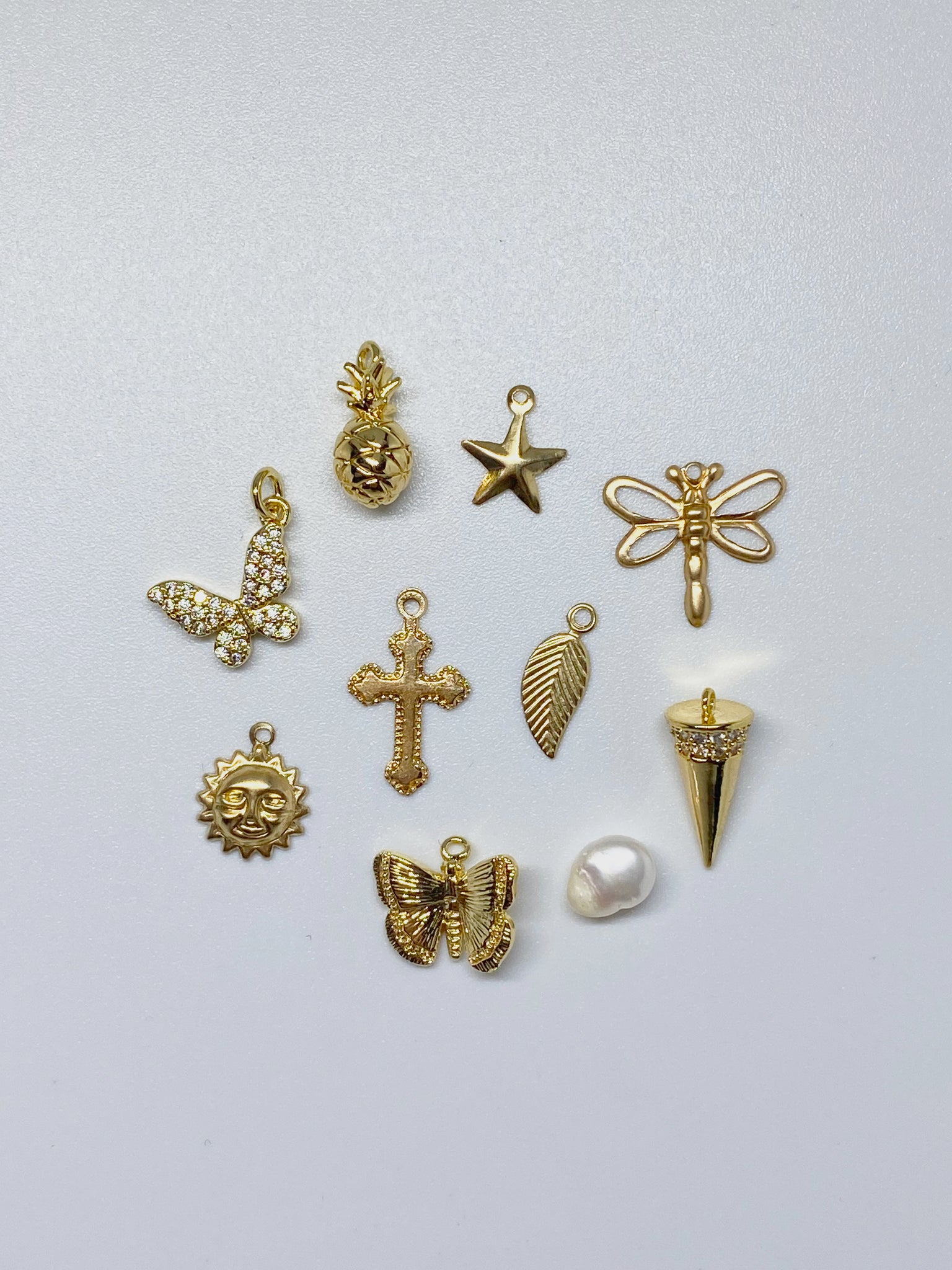 the threader charm earrings – camijdesigns